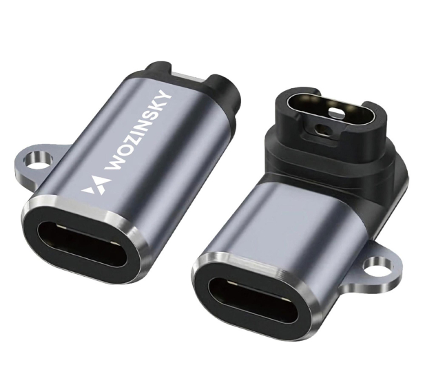 Wozinsky Adapter przejściówka USB-C do smartwatch Garmin szary WAYGS1 - 1487928 - zdjęcie